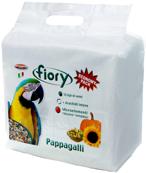 FIORY корм для крупных попугаев Pappagalli, 2.8 кг - купить с доставкой ...