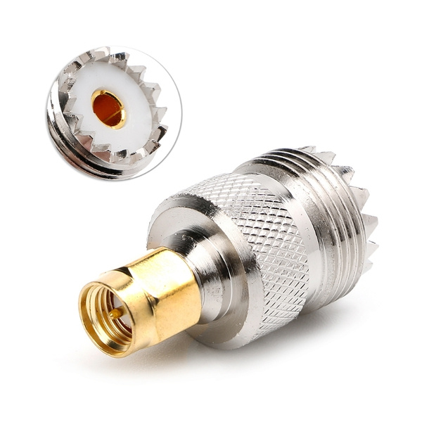 SMA Male-UHF Female RF Коаксиальный разъем-адаптер SO-239 SO239 ...