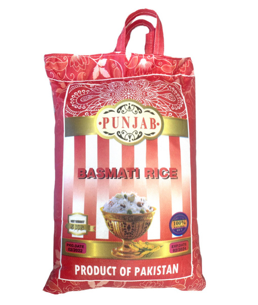 Рис Punjab Traditional Basmati непропаренный, 5 кг - купить с доставкой ...