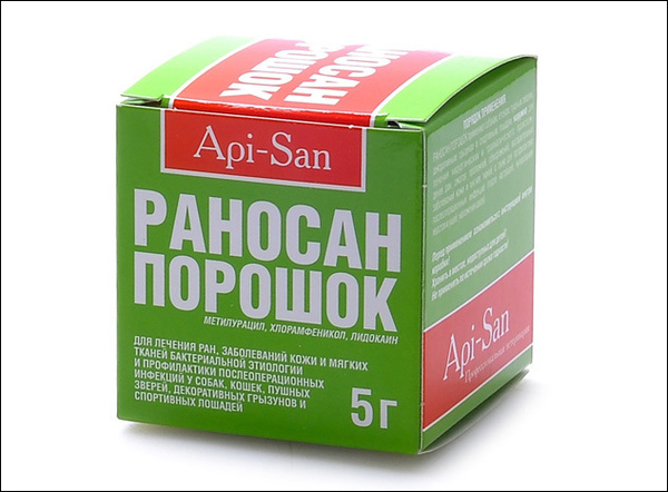 Раносан порошок от укусов, трещин, гнойных ран 5 гр - купить с ...