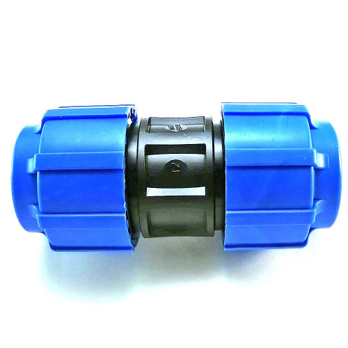 Трубка соединительная 20*20 мм (сталь) "ёлочка" Политехник