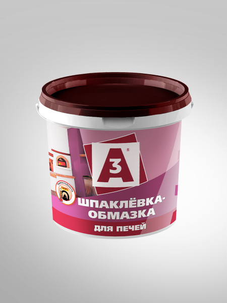 ШПАКЛЕВКА-ОБМАЗКА для печей 1,5кг. купить по низкой цене с доставкой в ...