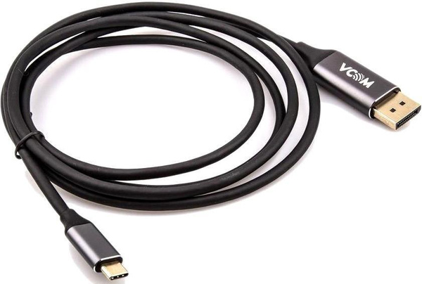 Кабель Telecom Кабель USB Type C DisplayPort 1.8м VCOM CU422MC-1.8M ...