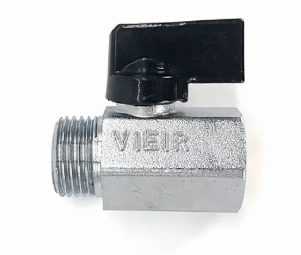 Кран мини 1/2" F/M "VIEIR" / кран шаровый/ кран шаровый мини - купить ...