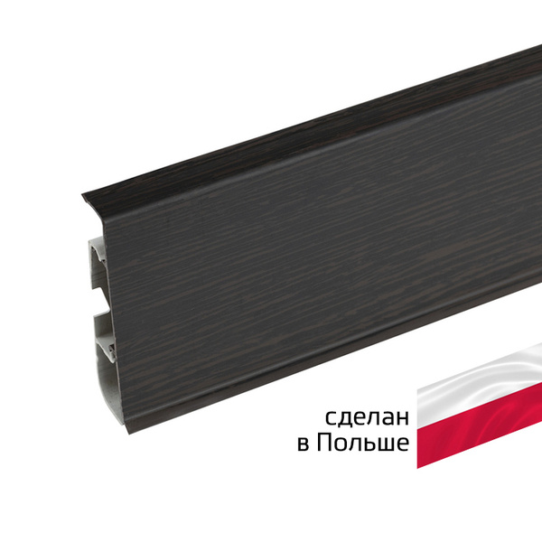 Плинтус Cezar, темный венге М 200 - купить по выгодной цене в интернет ...