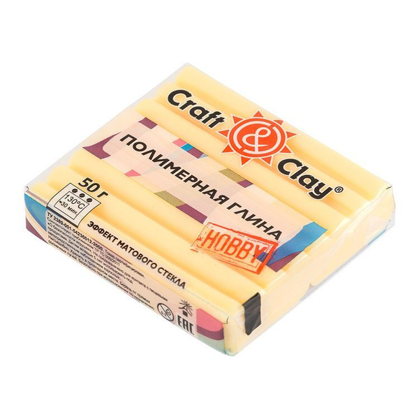 Полимерная глина Craft&Clay 1403 липовый мед, 50 г - купить с доставкой ...
