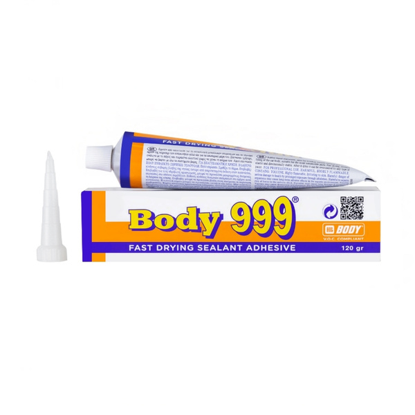 герметик Body 999 на основе каучука кузовной тюбик 120гр бежевый ...