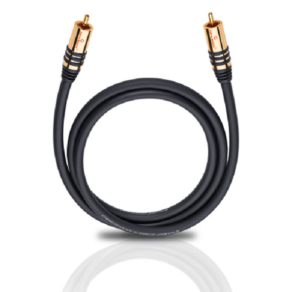 Кабель Oehlbach PERFORMANCE NF Sub-cable cinch/cinch, 10m mono black ...