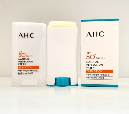 AHC Стик свежий, крем для лица солнцезащитный центеллой и пептиды ...