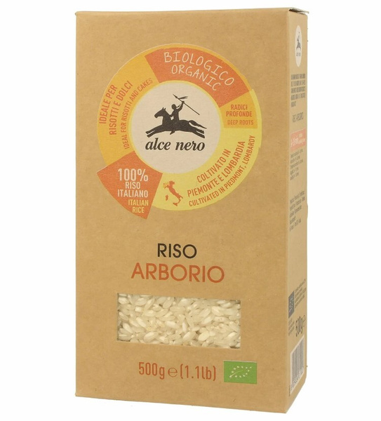Рис Арборио БИО, Alce Nero, 500 г, Италия /Экопродукция - купить с ...