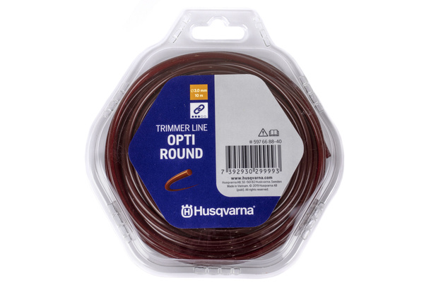Леска для триммера Леска Husqvarna бесшумный Opti Round 3 мм/10 м в ...