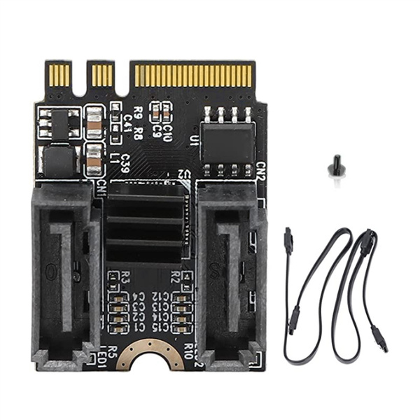 Карта расширения M2 to SATA3.0 KEY A + E WIFI Жесткий диск M.2 SATA ...