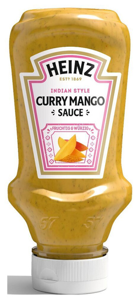 Соус Heinz Curry Mango Indian / Хайнс Карри с манго по-индийски 220мл ...