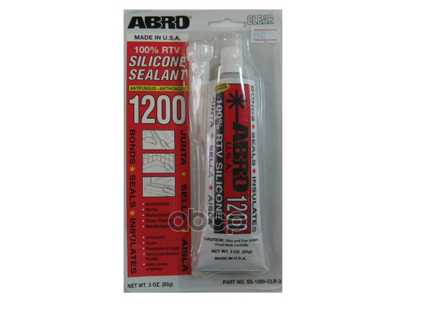 Герметик Силиконовый ABRO арт. SS1200CLR3 - купить по выгодной цене в ...