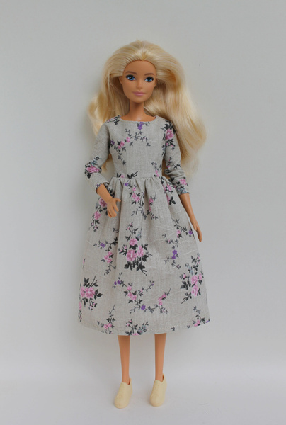 Платье для куклы Барби и Барби Пышка, Одежда для кукол JuliaDolls ...