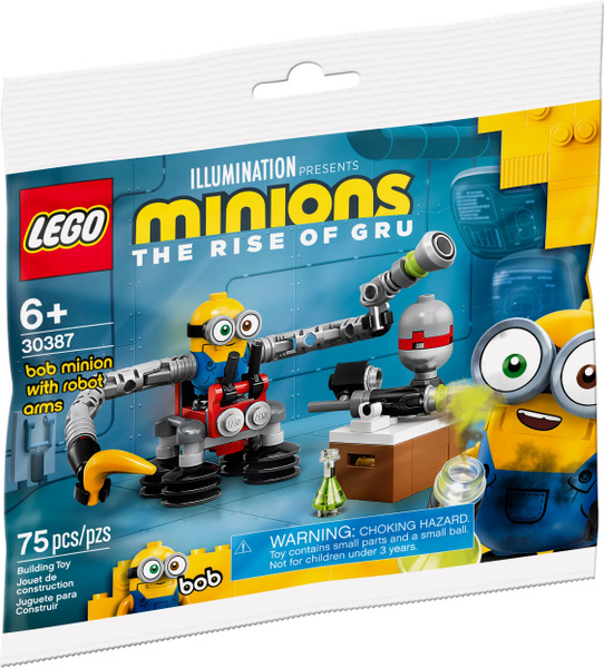 Minions LEGO 30387 Bob Minion with Robot Arms lego OZON 702532127