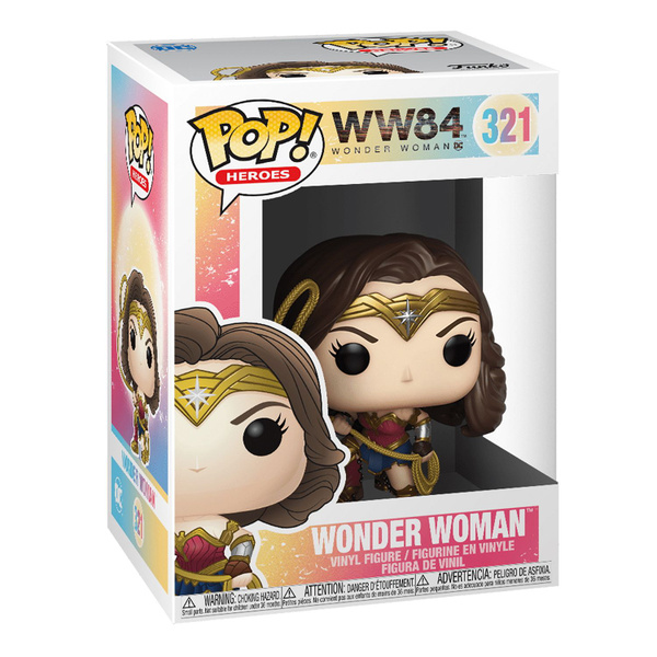 Hot Wheels Character Cars DC Wonder Woman 84 First Appearance Wonder Woman - 1:64 Scale Die-Cast Car - View #3