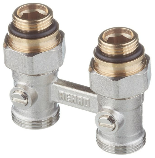 Мультифлекс для радиатора прямой / узел нижнего подключения G 1/2\" xG 3 ...