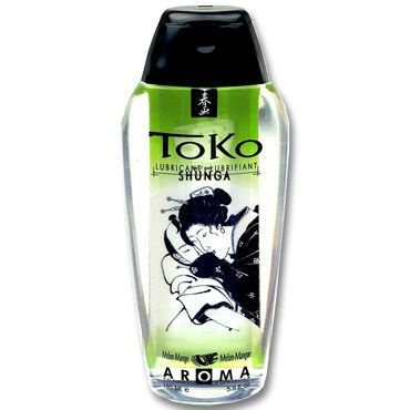 Лубрикант с нежным вкусом Shunga Toko Aroma Melon-Mango, 165 мл ...