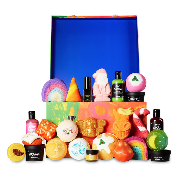 Адвент-календарь бомбочек Lush - купить с доставкой по выгодным ценам в ...