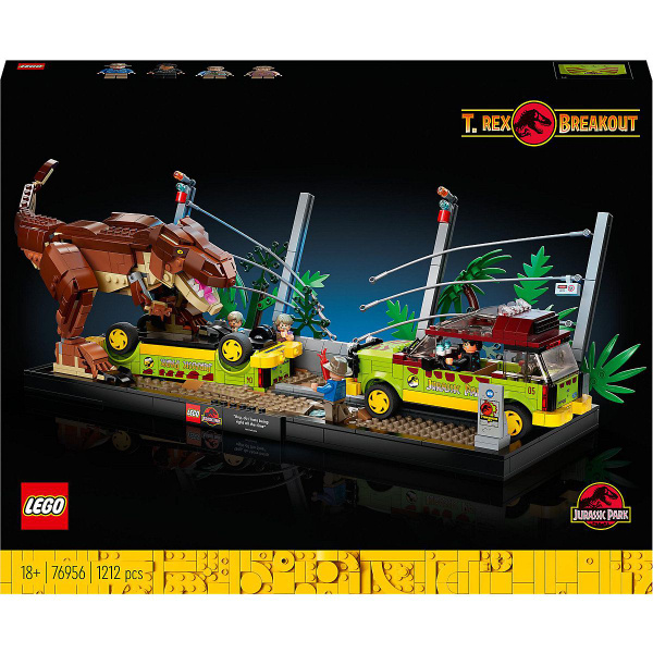 Lego Jurassic World 76956 Побег Тираннозавра - купить с доставкой по ...
