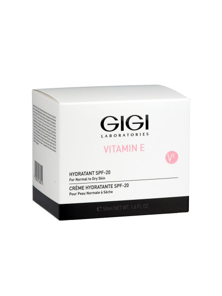GIGI (Джи Джи) Крем увлажняющий для сухой кожи Vitamin E Hydratant SPF ...