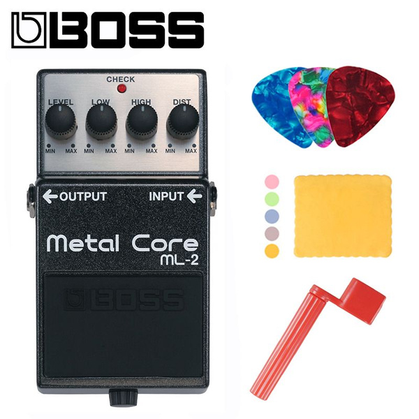 Boss ML-2 металлический сердечник педаль искажений с низкими и высокими ...