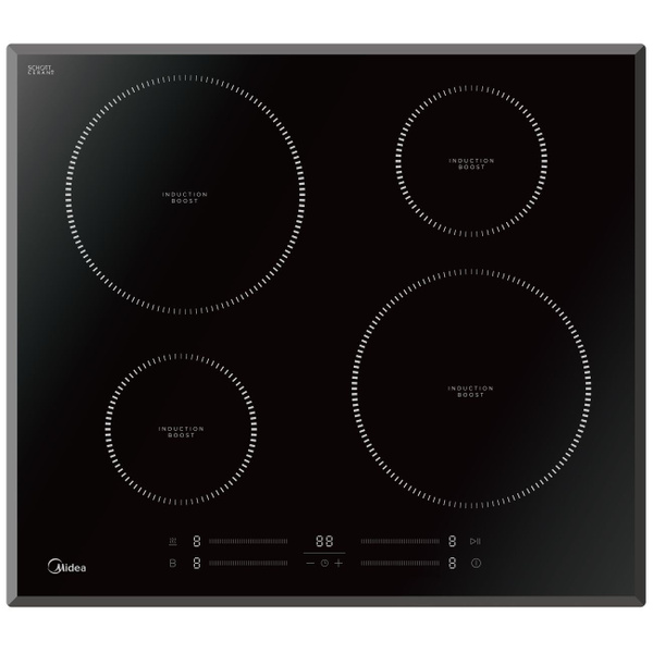 Встраиваемая индукционная панель независимая Midea MIH65742F купить по ...