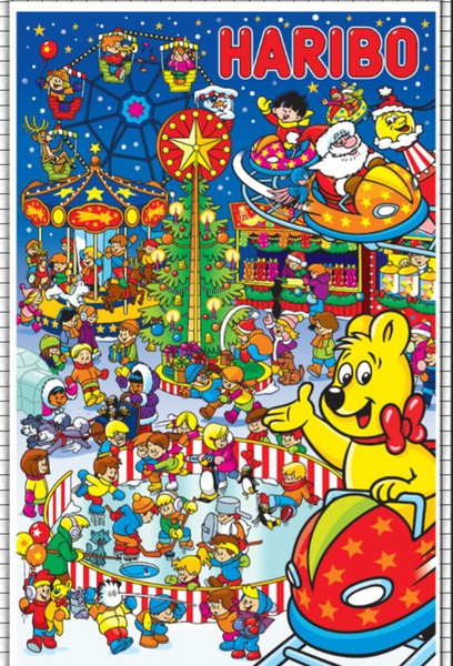 Haribo Adventskalender Харибо 2022 Адвент Календарь, 24 подарка ...