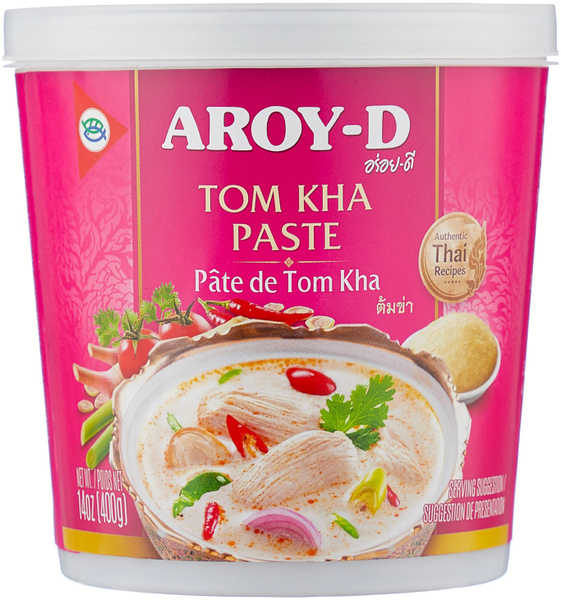 ПАСТА Том Кха 400 г Aroy-D Тайланд, 1 шт - купить с доставкой по ...