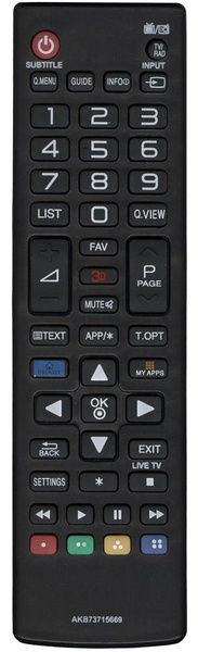 Пульт ДУ LG Пульт для телевизора AKB73715669 Smart tv - купить по ...