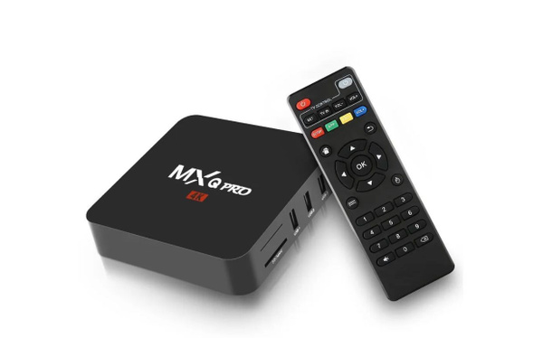 Медиаплеер SmartTV QX PRO BOX 4K-UHD 128gb WI-FI, RJ-45 Ethernet, HDMI ...