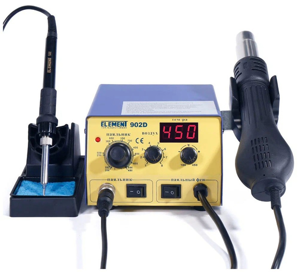 Паяльная станция ELEMENT, Керамический нагреватель по низкой цене с ...