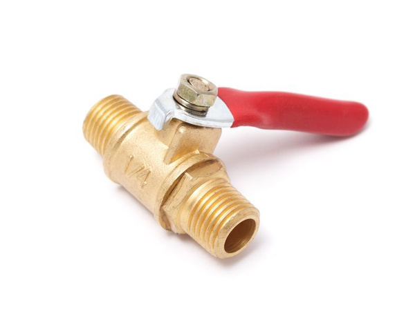 Кран воздушный шаровый 1/4''х1/4'' купить на OZON по низкой цене ...