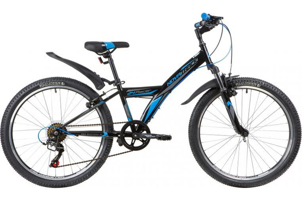 Велосипед NOVATRACK 24" RACER сталь.рама 12" ,черный - купить по ...