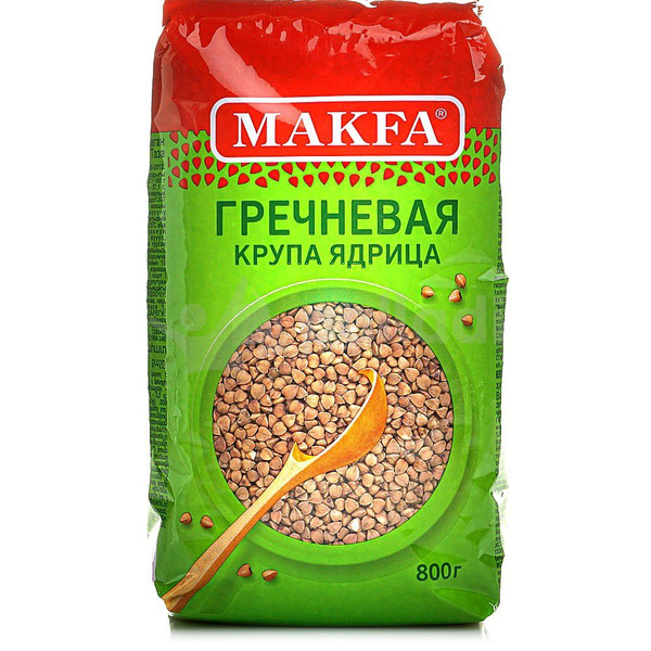 Крупа гречневая ядрица быстроразваривающаяся "Макфа" 800г 6шт - купить ...