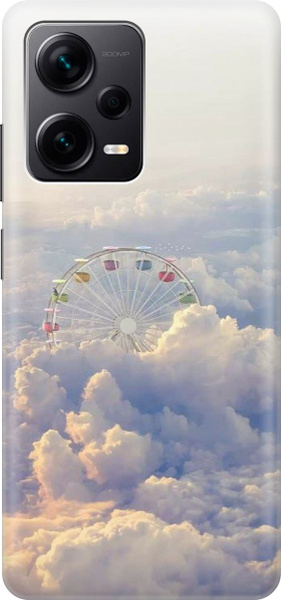 Силиконовый чехол Колесо обозрения в облаках на Xiaomi Redmi Note 12 ...