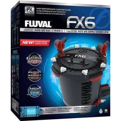 Внешний фильтр для аквариума Fluval FX-6 - для аквариумов до 1500 ...