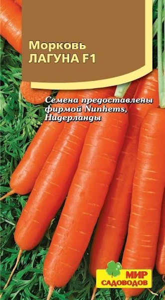 Лагуна f1. Carrot World cultivation.