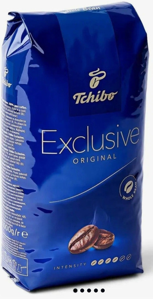 Кофе в зернах Tchibo Exclusive 1000 гр. - купить с доставкой по ...
