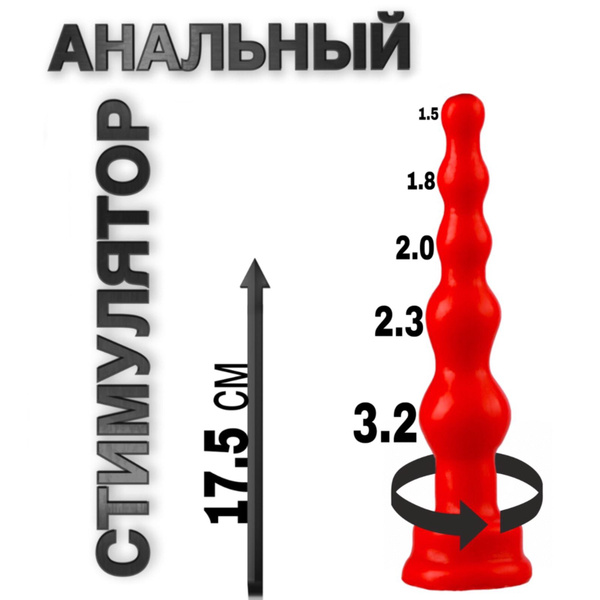 LOLA Анальный стимулятор с эрекционным кольцом Mountain Range Anal Plug