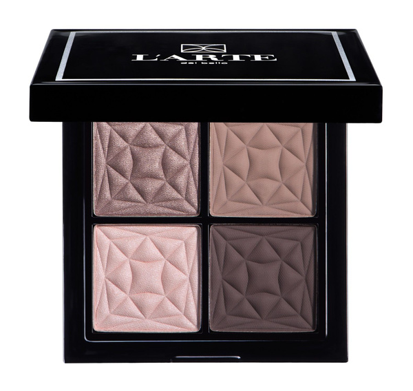 LARTE DEL BELLO Палетка теней для век Quadro Eleganto, 8 г,02 daily ...
