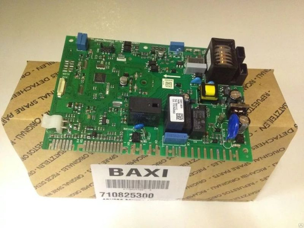 Baxi eco схема платы управления Запчасти и аксессуары для котлов BAXI плата управления_JJJ710825300 - купить по 