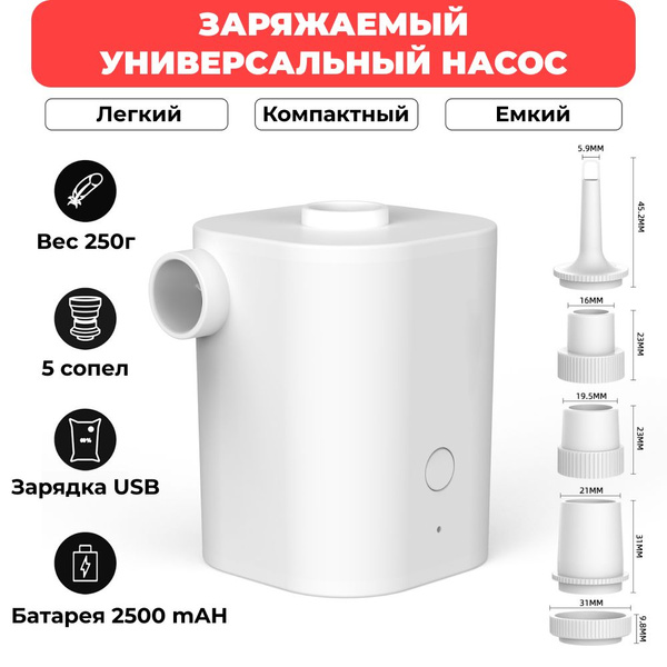 Мини Насос USB Pump mini Air (насос, вакуум), мощный, портативный ...