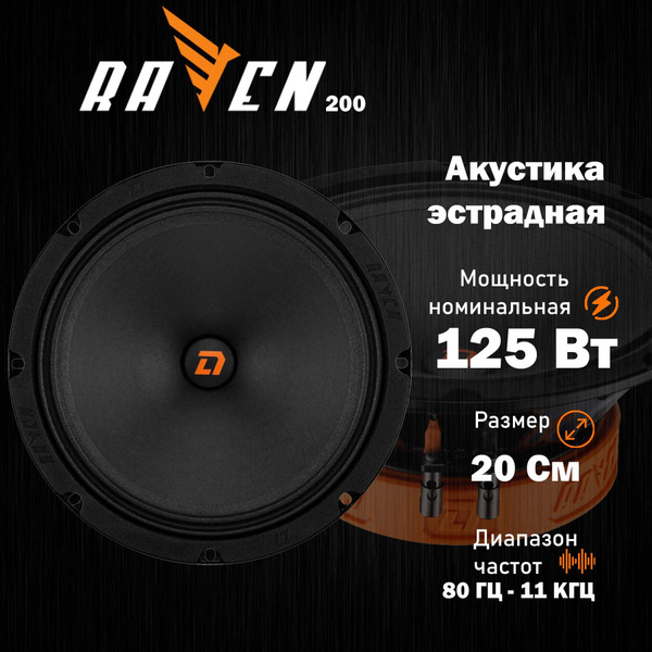 Акустическая система DL Audio Raven 200 - купить по выгодной цене в ...