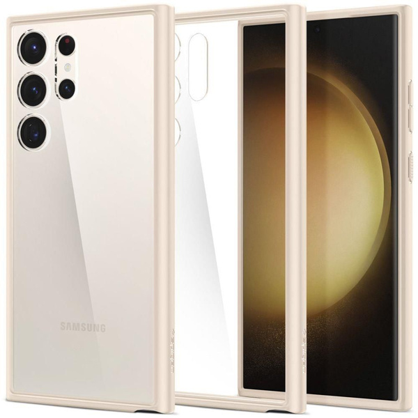 Чехол для Galaxy S23 Ultra Spigen (ACS06078) Ultra Hybrid Sand Beige ...