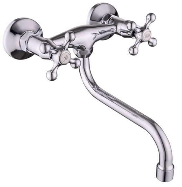 Hansen CLASSIC H46 смеситель настенный для мойки или умывальника ...