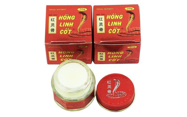 Вьетнамский бальзам со змеиным ядом Hong Linh Cot, 2/ 20 гр - купить с ...