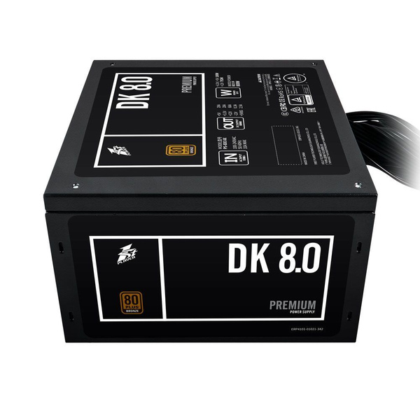 Блок питания компьютера 1STPLAYER DK PREMIUM 800W Bronze, 800 Вт ...