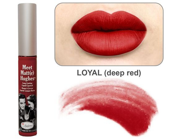 THEBALM Стойкая матовая жидкая помада Meet Matt(e) Hughes, Loyal 7,4 мл ...